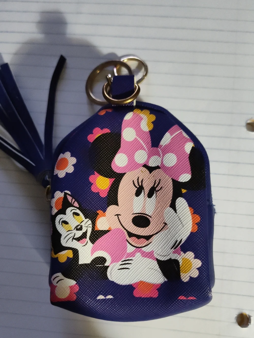 Disney Minnie Mouse Mini Backpack Pouch in Pink and Navy